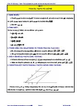 Bài tập Hình học 10 - Chương 4 Vectơ - Trắc nghiệm có lời giải chi tiết theo chương trình mới 2022
